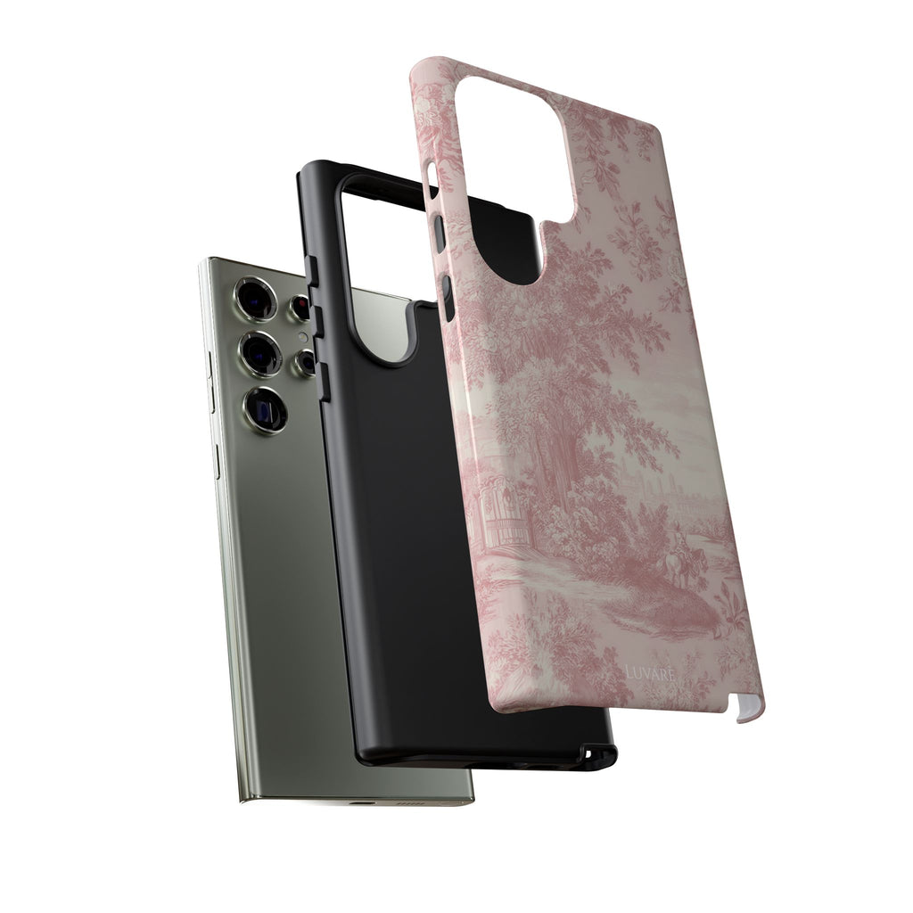Pink Vintage Toile Case