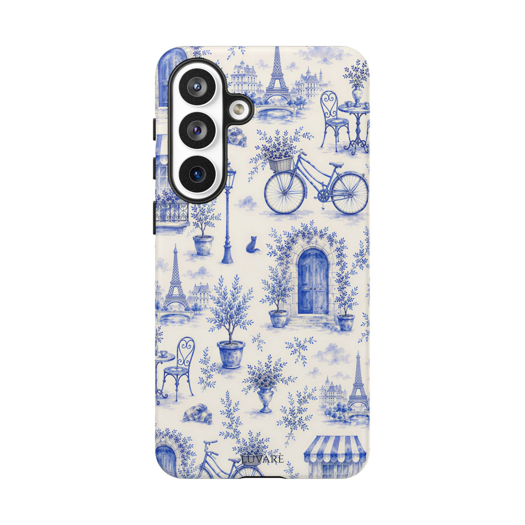 Paris Blue Toile Case