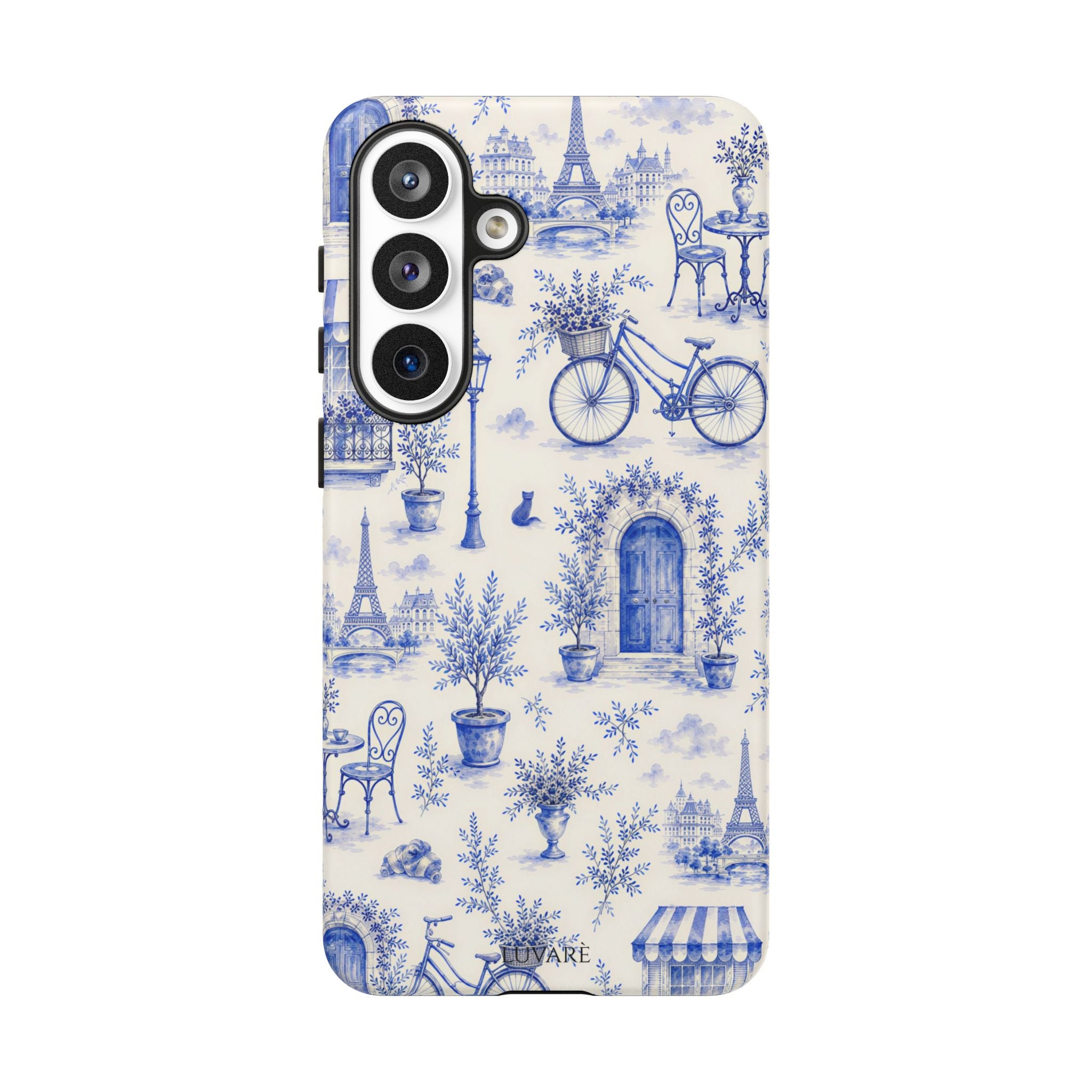 Paris Blue Toile Case