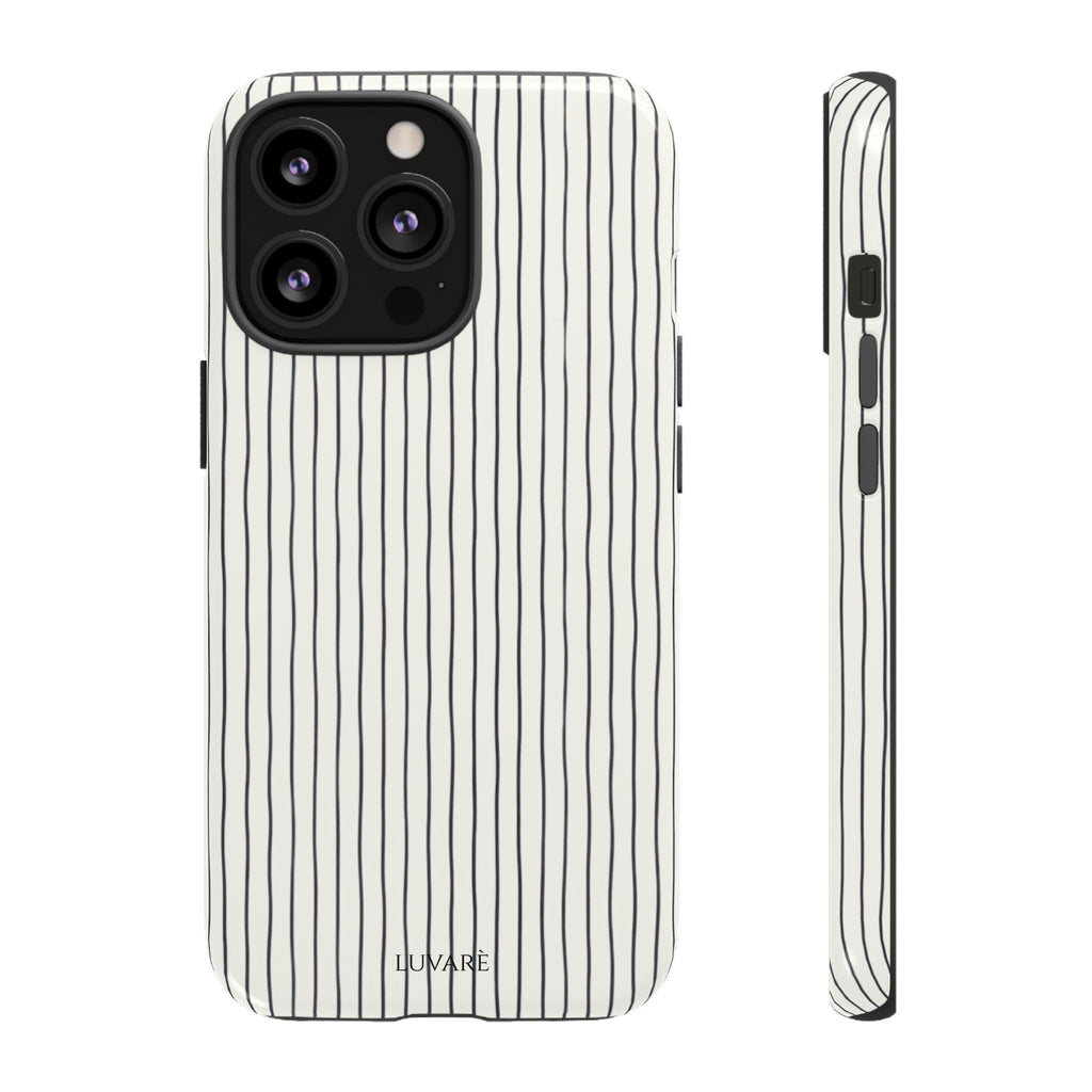 Black Pinstripe Case