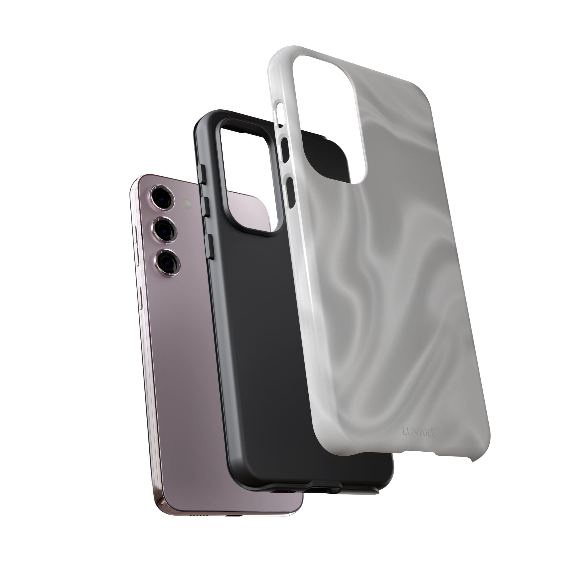 Pearl Marble Tough Phone Case — Durable Slim Impact Protection