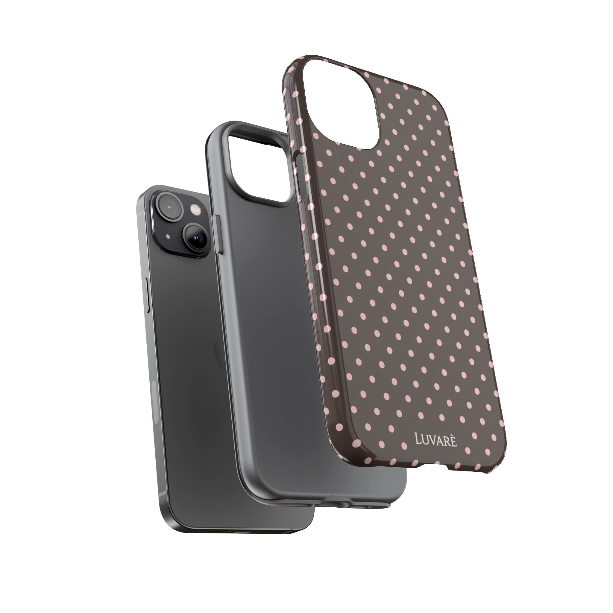 Brown Polka Dot Phone Case