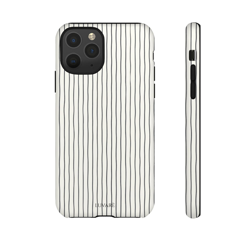 Black Pinstripe Case