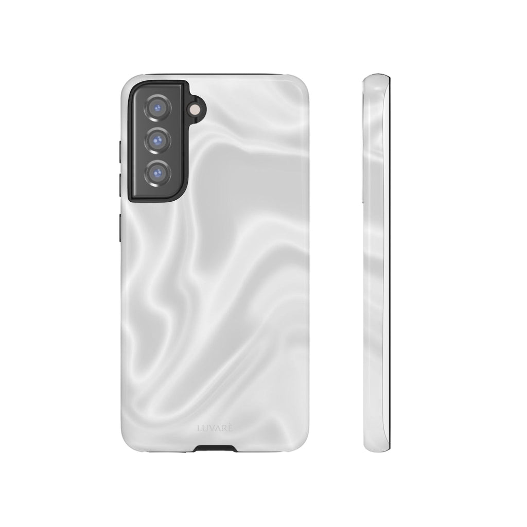 Pearl Marble Tough Phone Case — Durable Slim Impact Protection