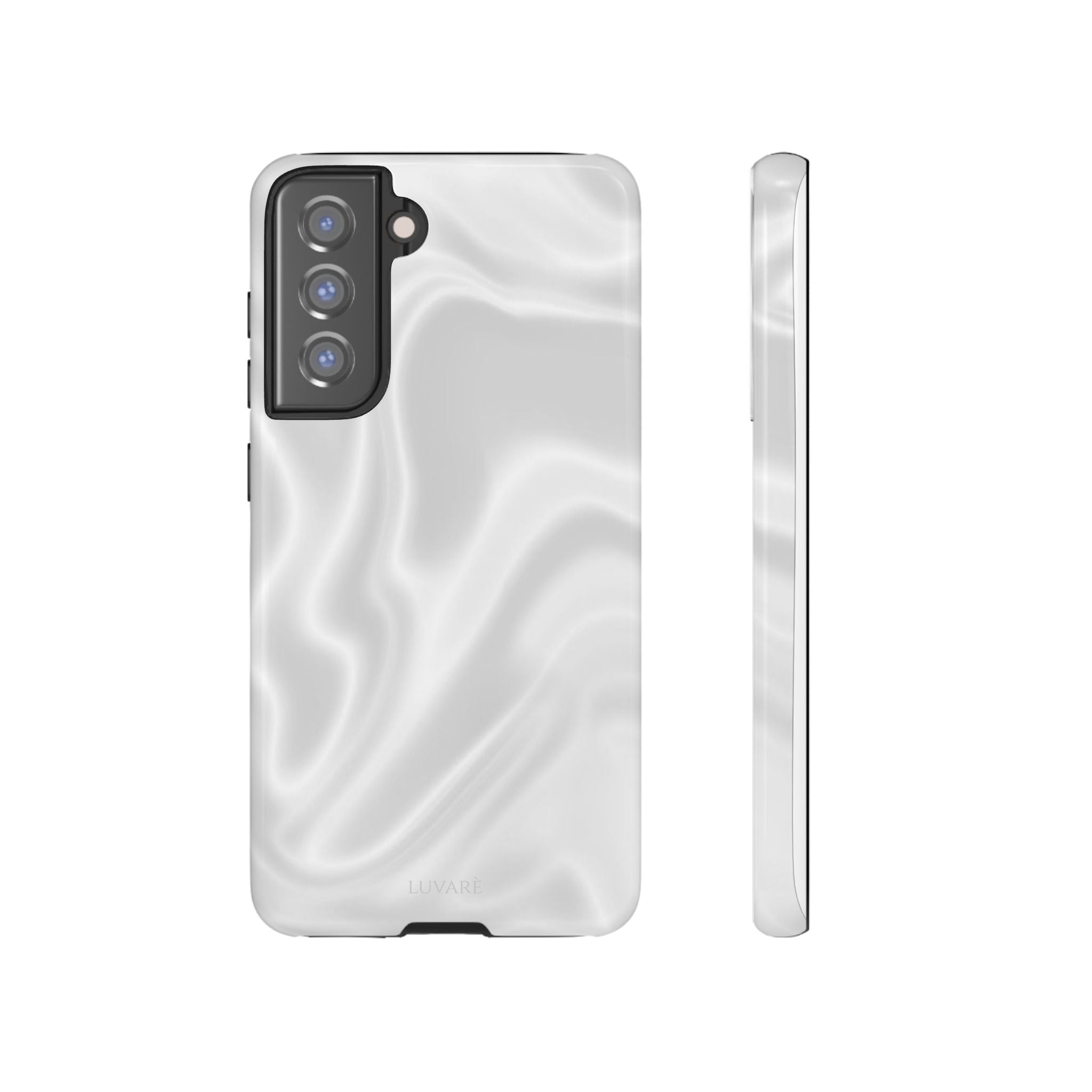 Pearl Marble Tough Phone Case — Durable Slim Impact Protection