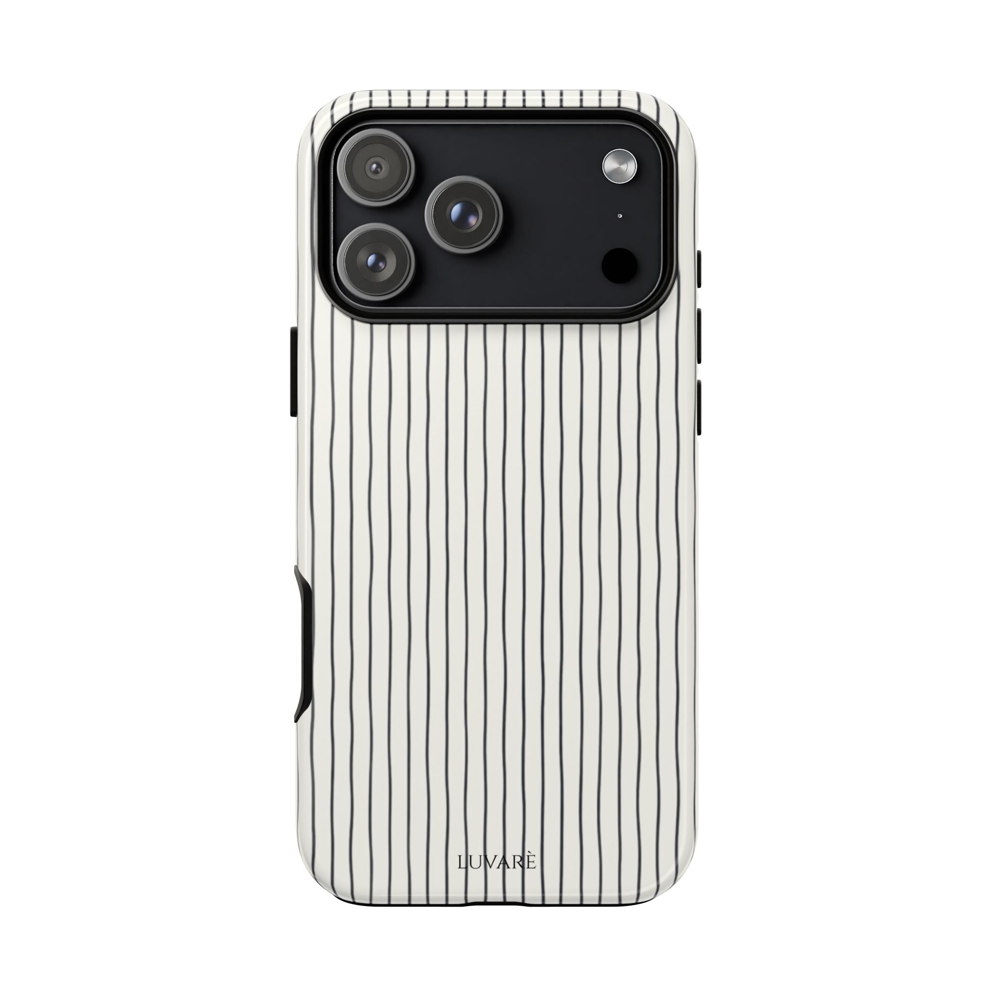 Black Pinstripe Case