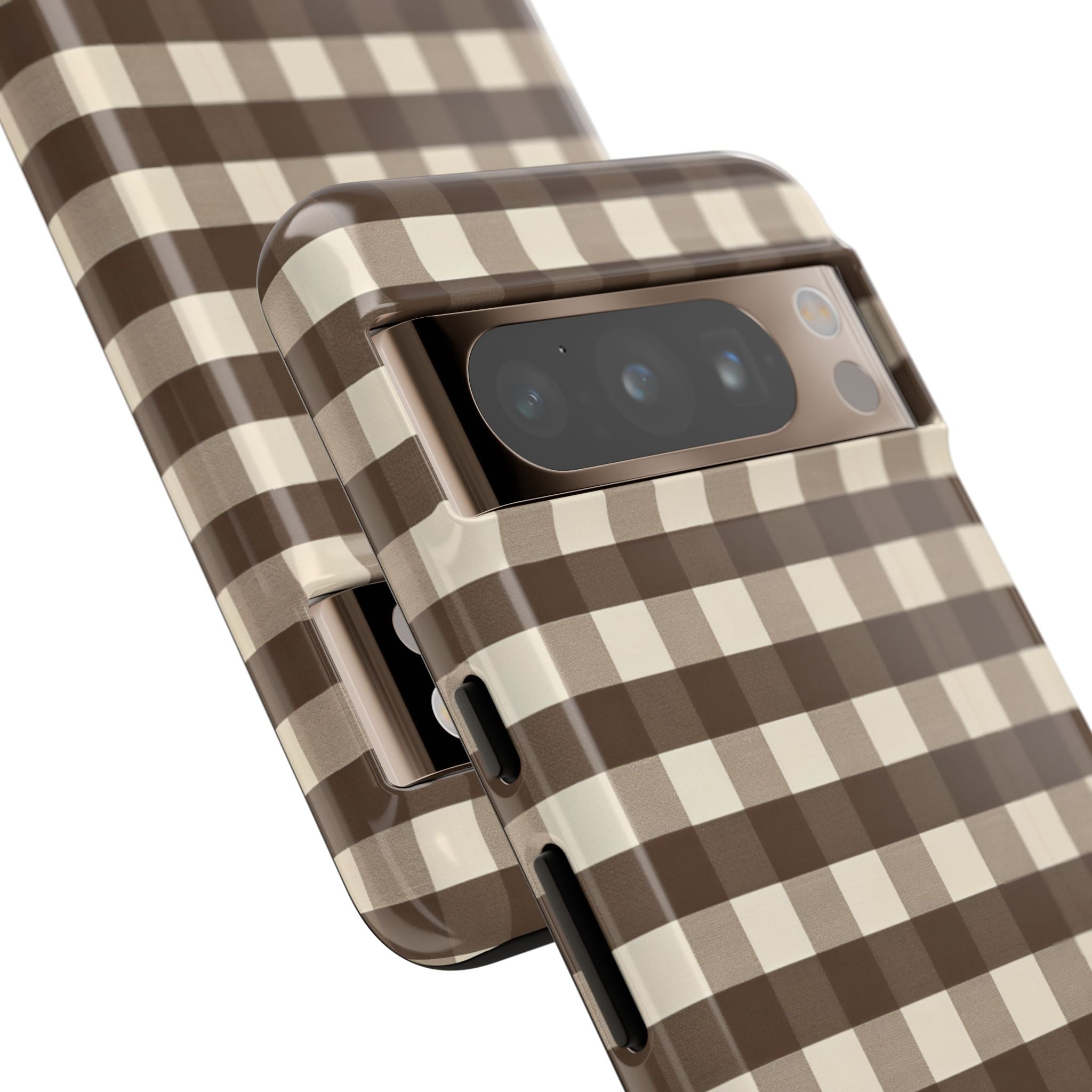 Brown Buffalo Plaid Case