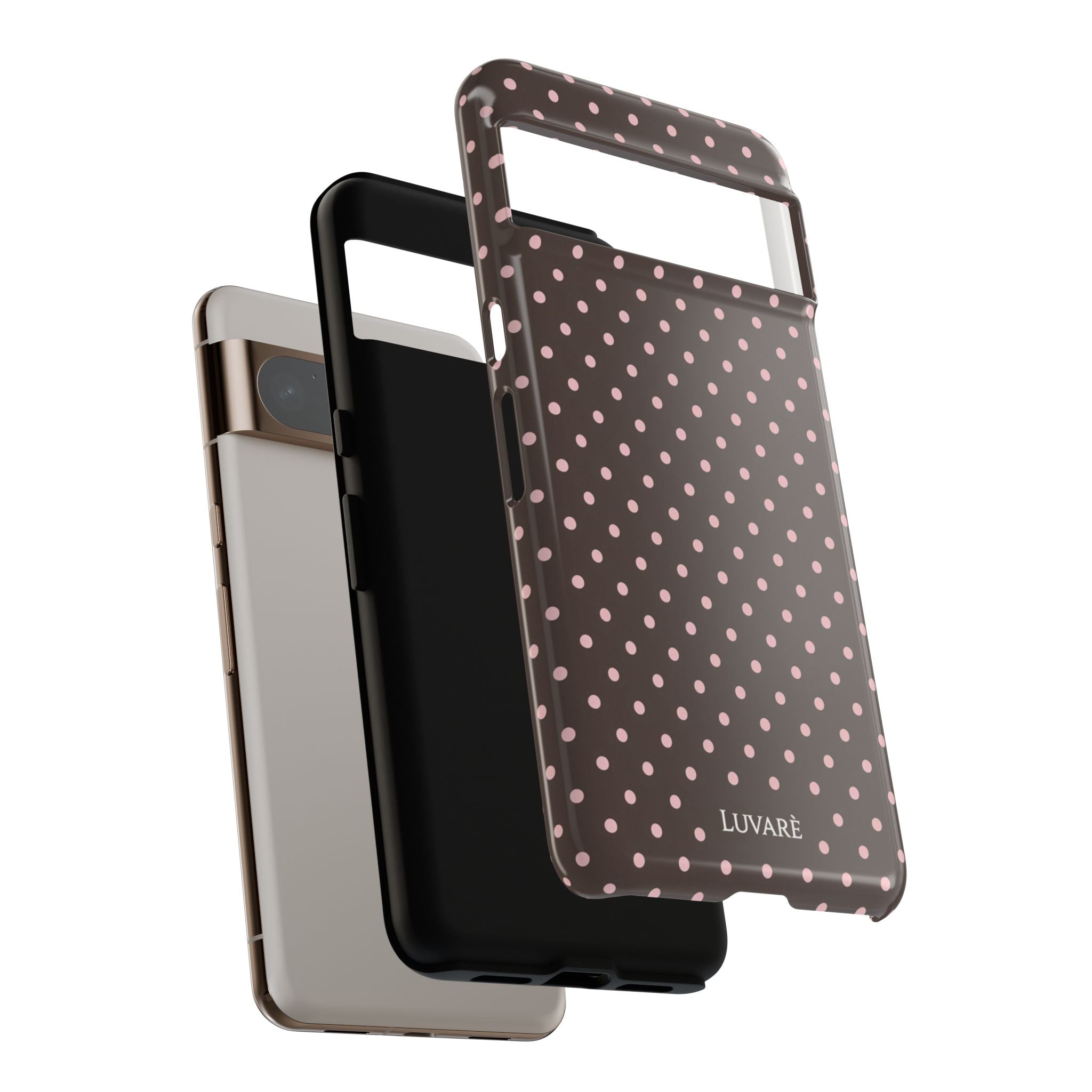 Brown Polka Dot Phone Case