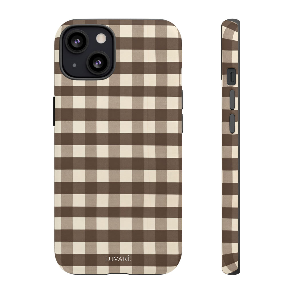 Brown Buffalo Plaid Case