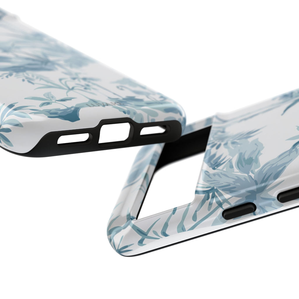 Tropical Palm Toile Case