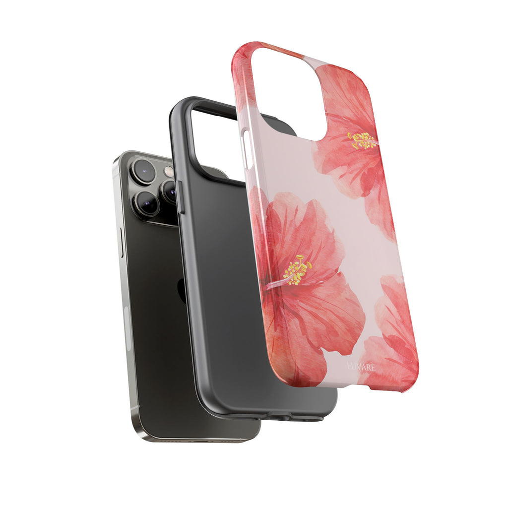 Watercolour Island Floral Hibiscus Case