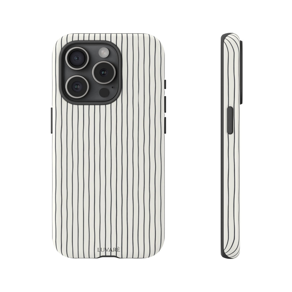 Black Pinstripe Case