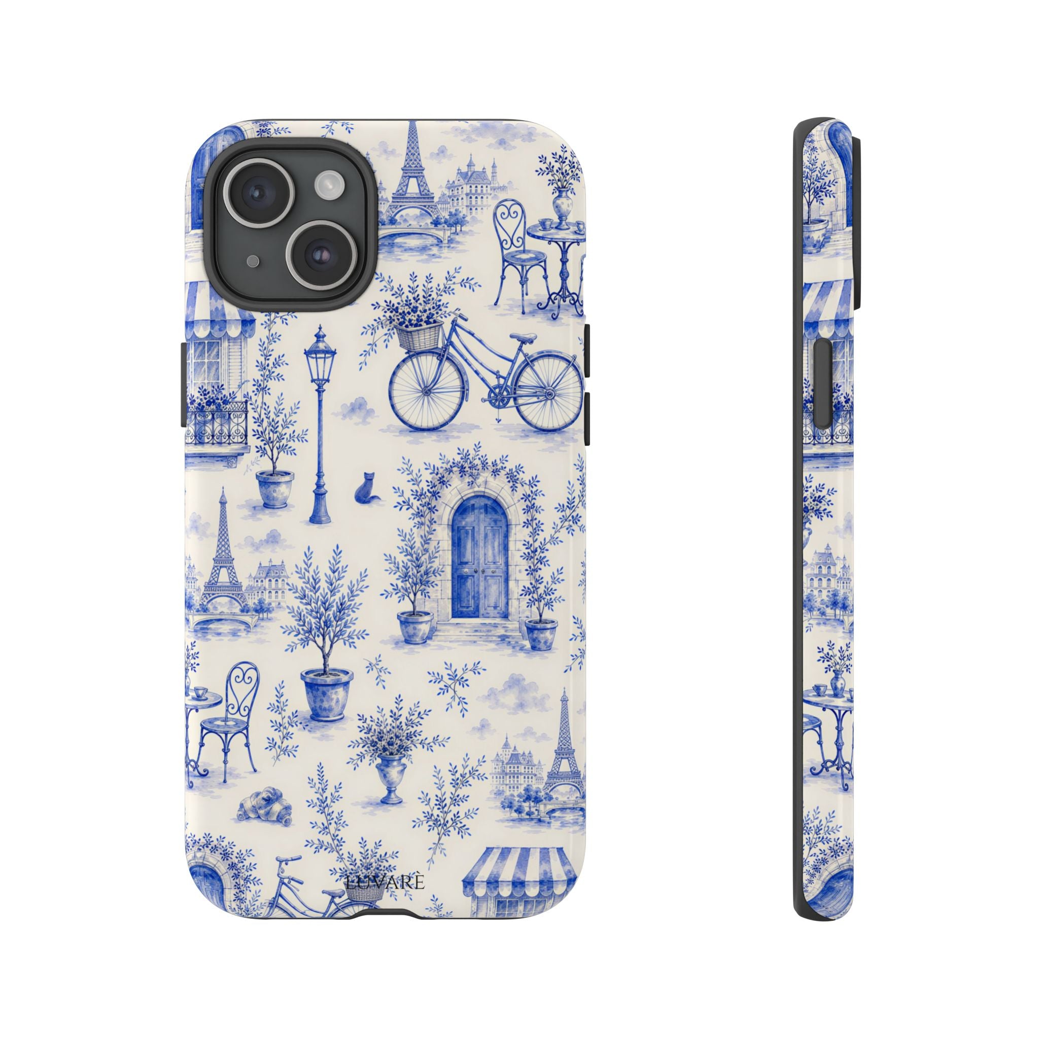 Paris Blue Toile Case