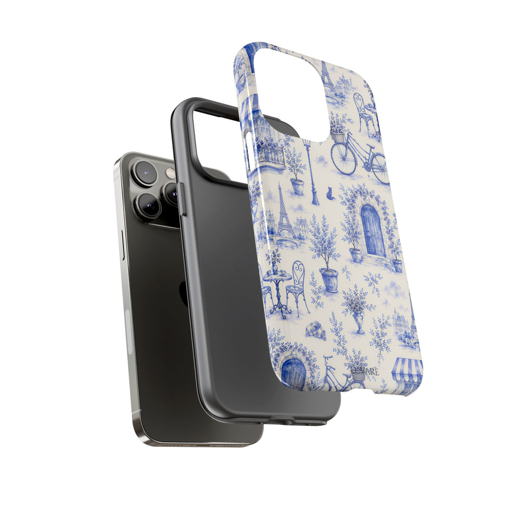 Paris Blue Toile Case