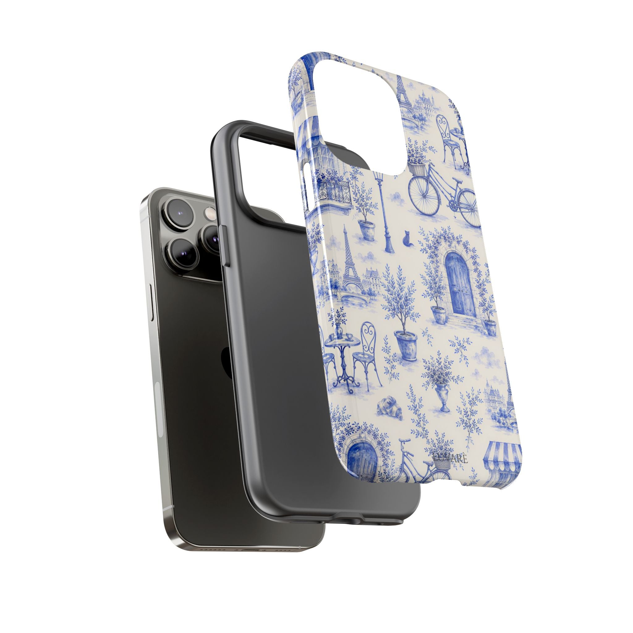 Paris Blue Toile Case