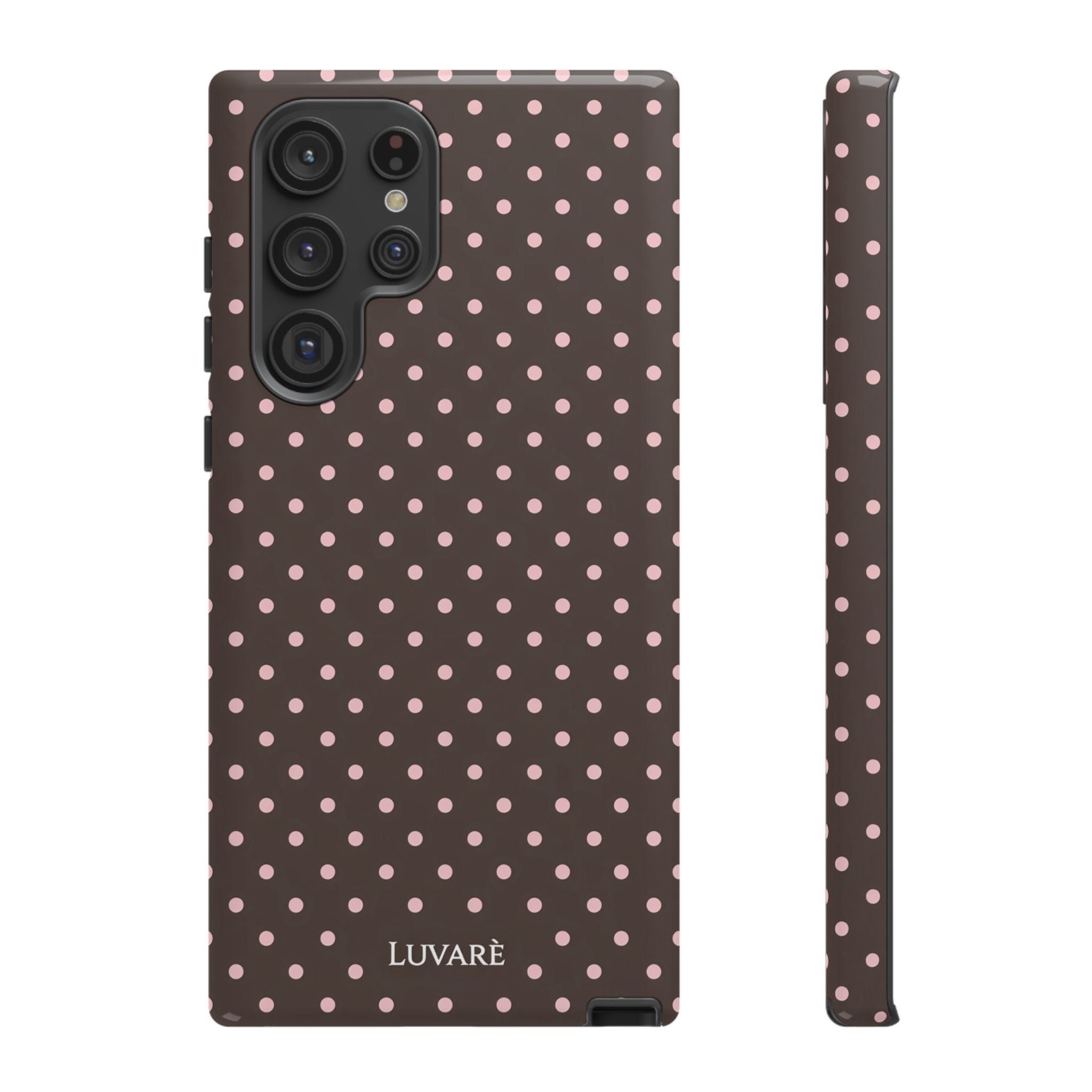 Brown Polka Dot Phone Case