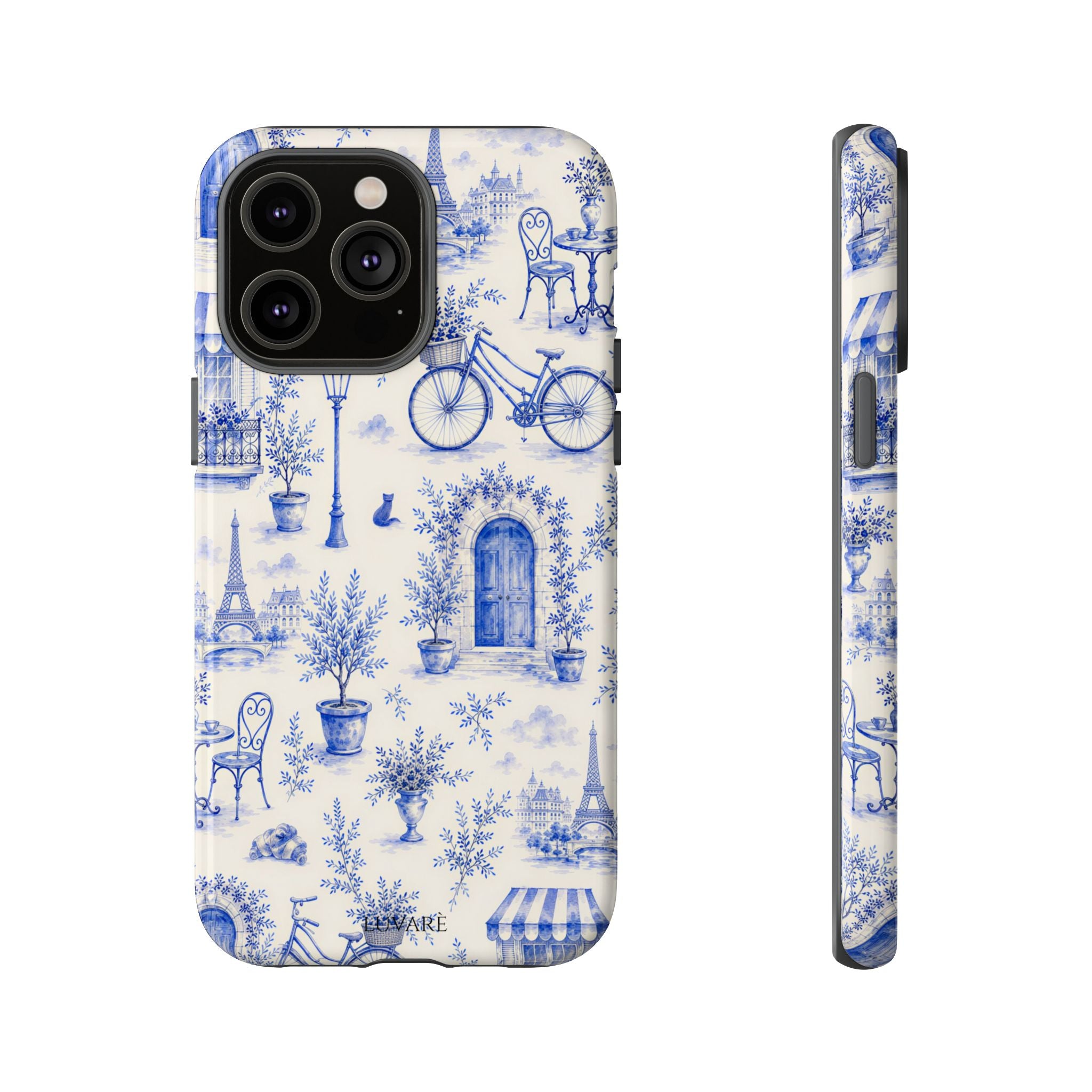 Paris Blue Toile Case