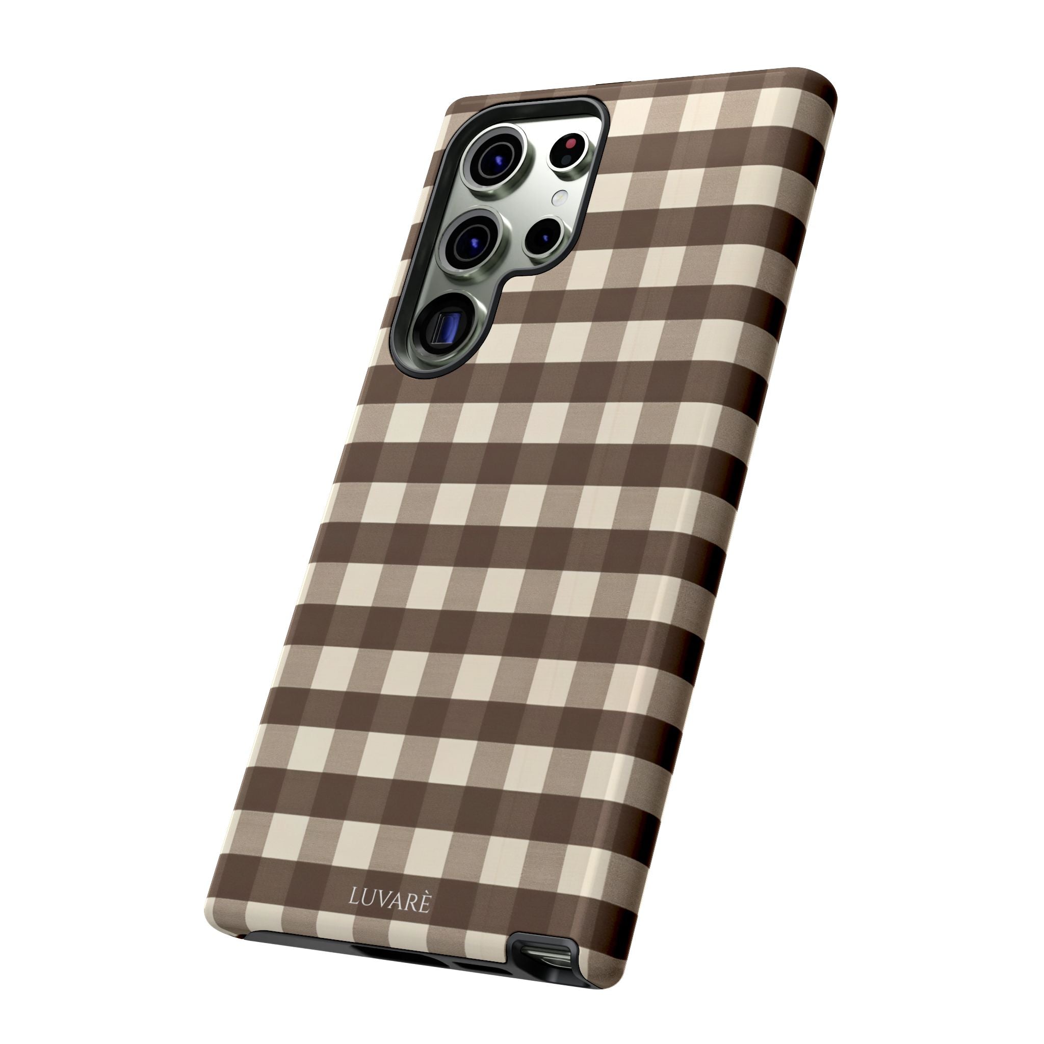 Brown Buffalo Plaid Case
