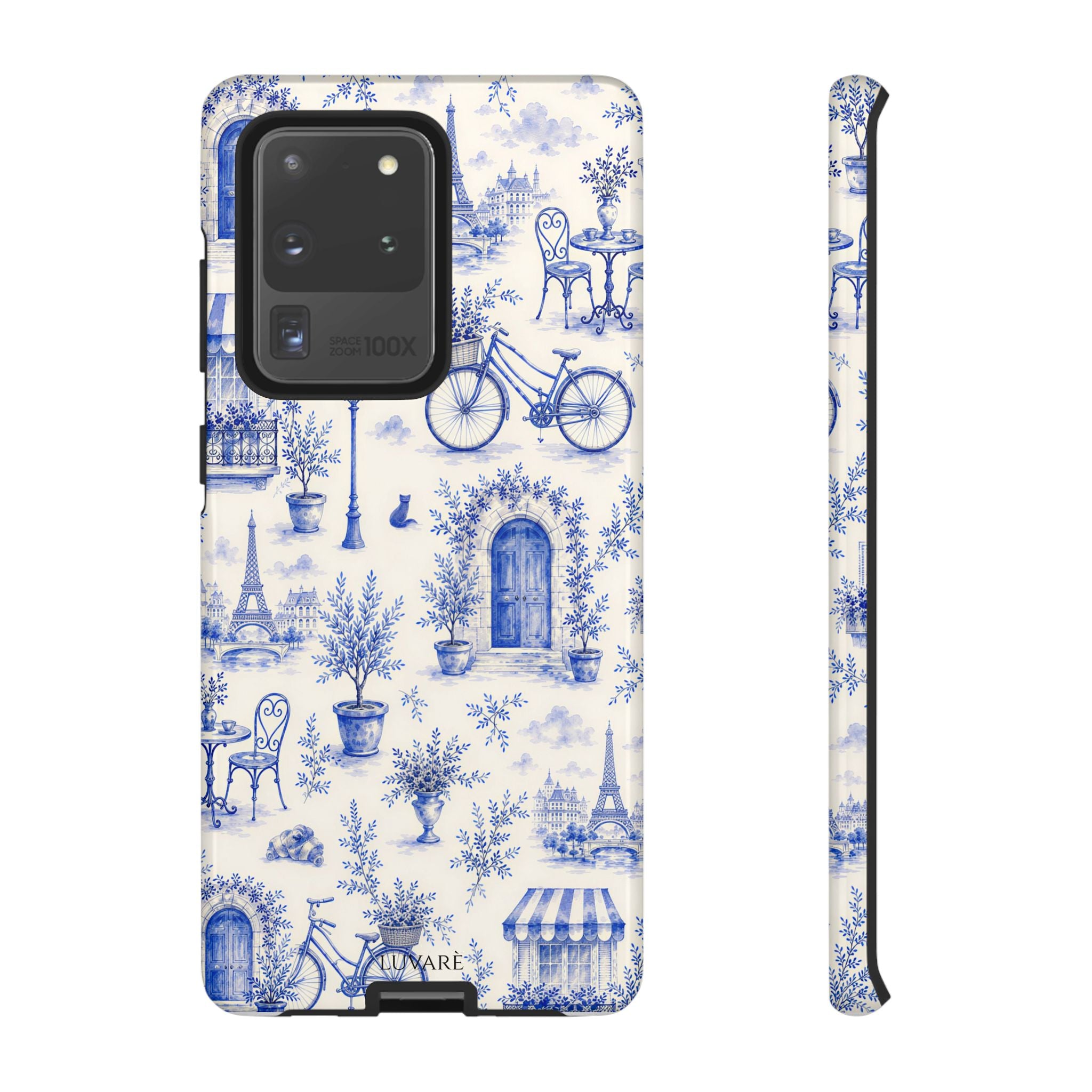 Paris Blue Toile Case