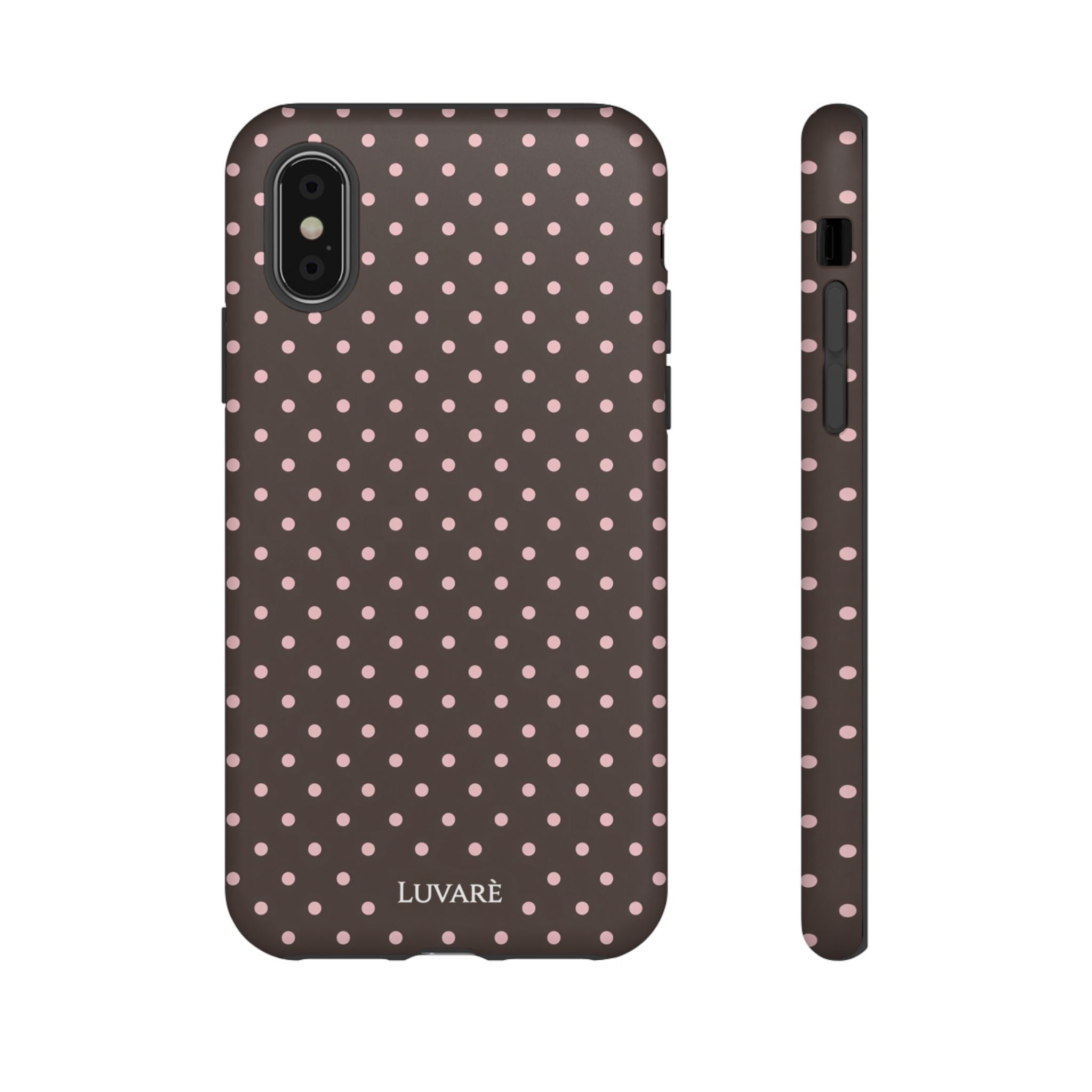 Brown Polka Dot Phone Case