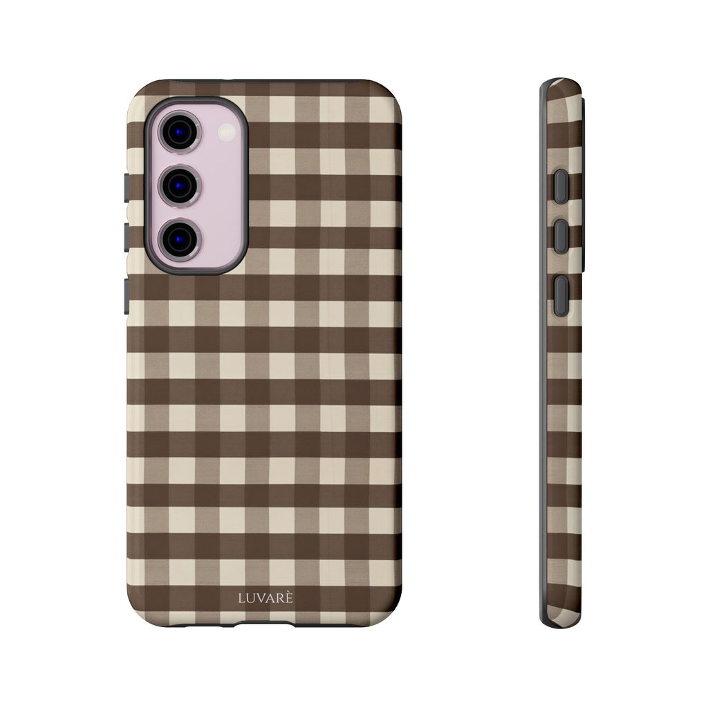 Brown Buffalo Plaid Case