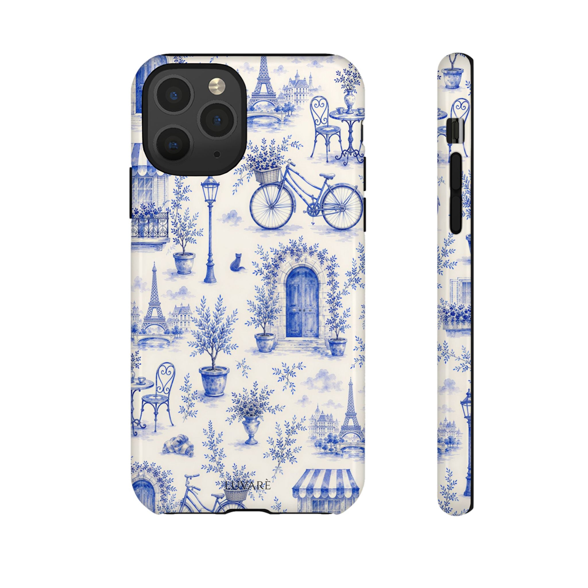 Paris Blue Toile Case