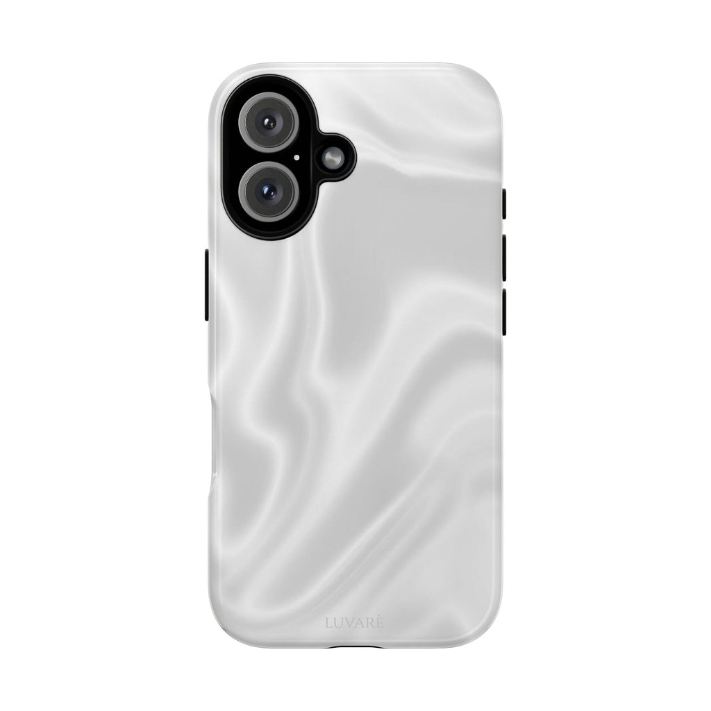 Pearl Marble Tough Phone Case — Durable Slim Impact Protection