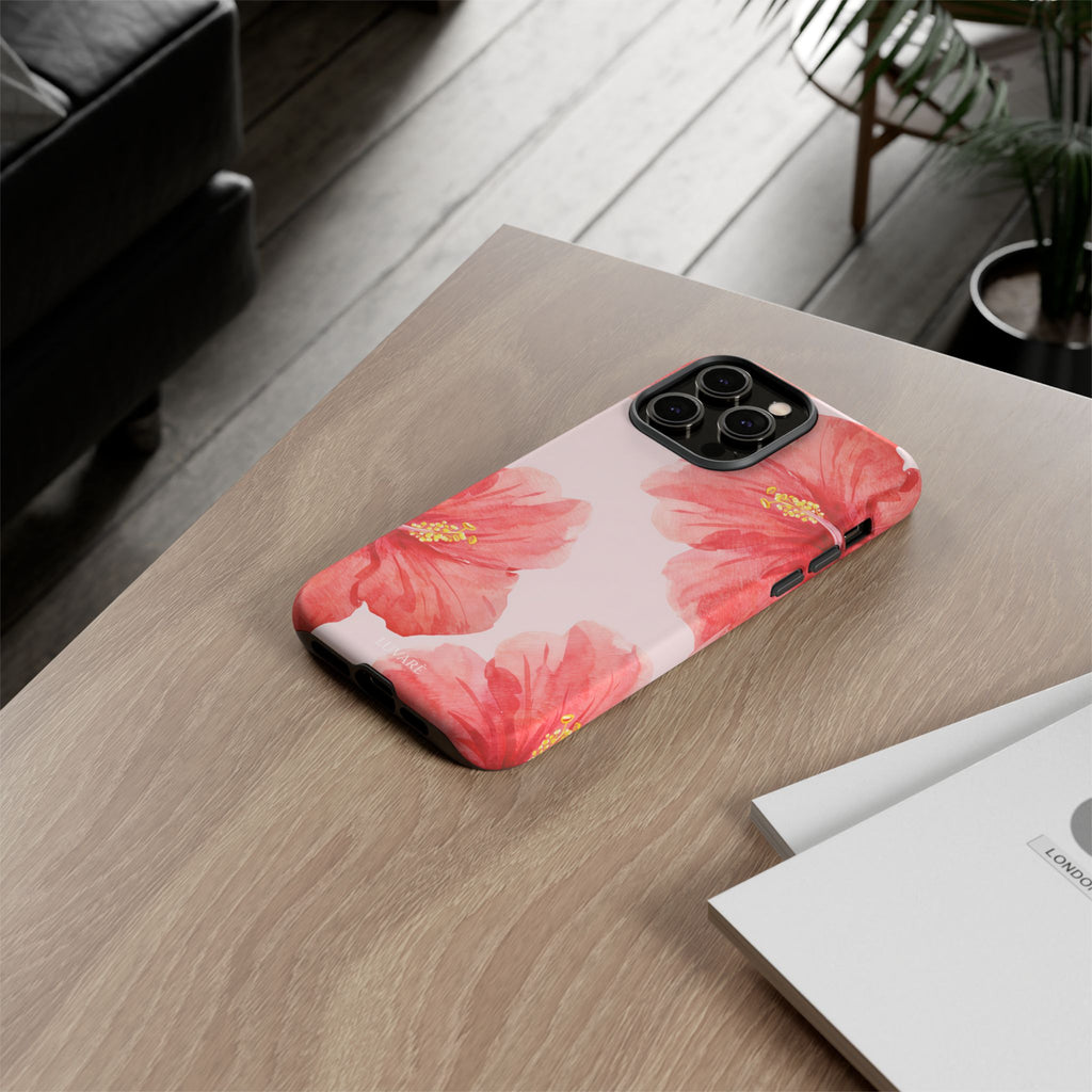 Watercolour Island Floral Hibiscus Case