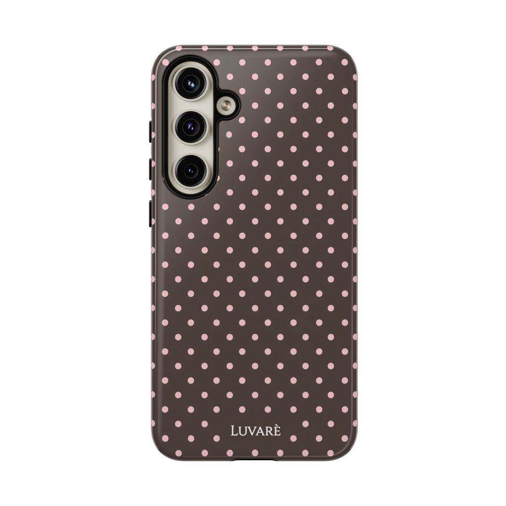 Brown Polka Dot Phone Case