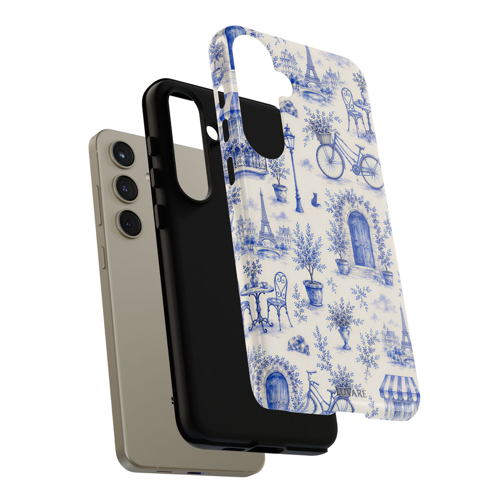 Paris Blue Toile Case