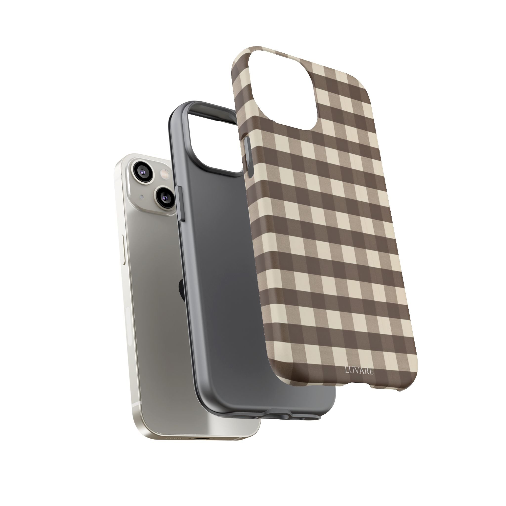 Brown Buffalo Plaid Case
