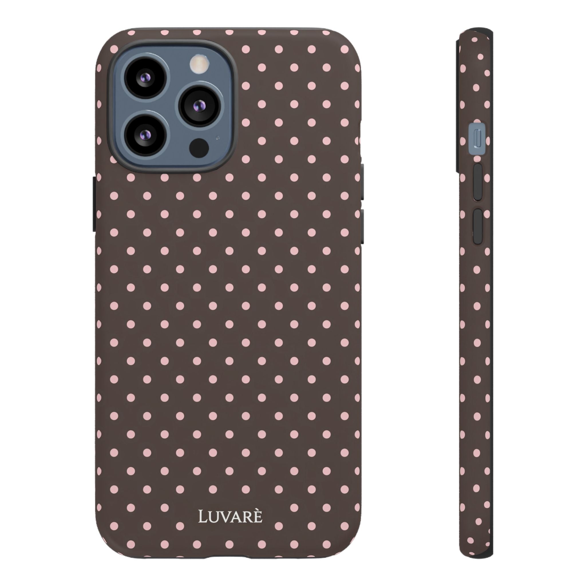 Brown Polka Dot Phone Case