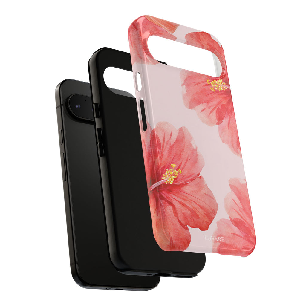 Watercolour Island Floral Hibiscus Case