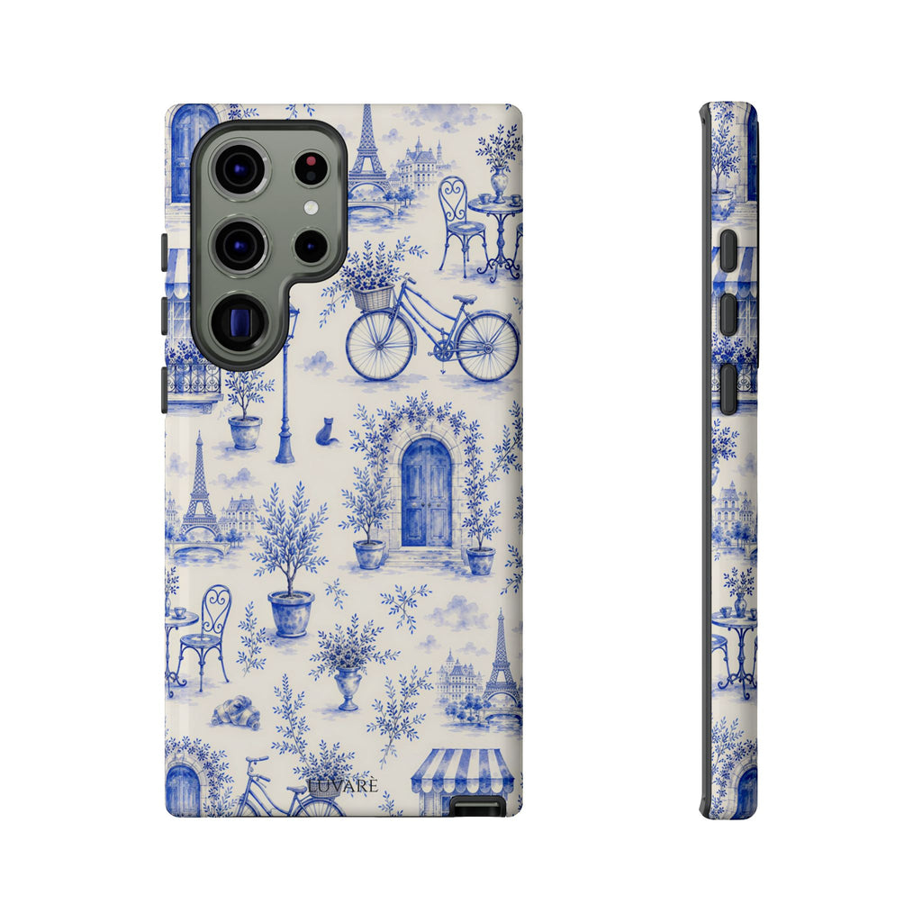 Paris Blue Toile Case