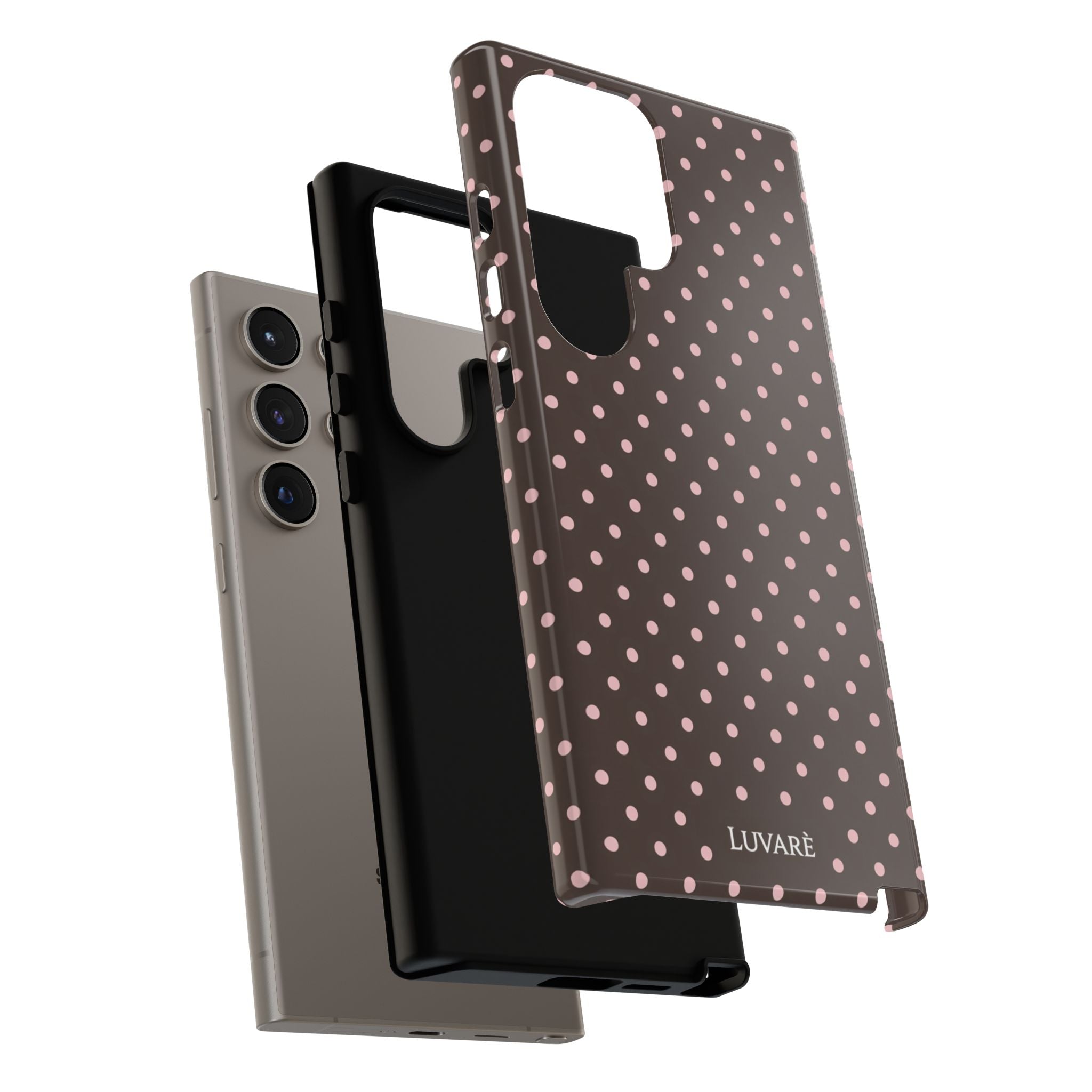 Brown Polka Dot Phone Case