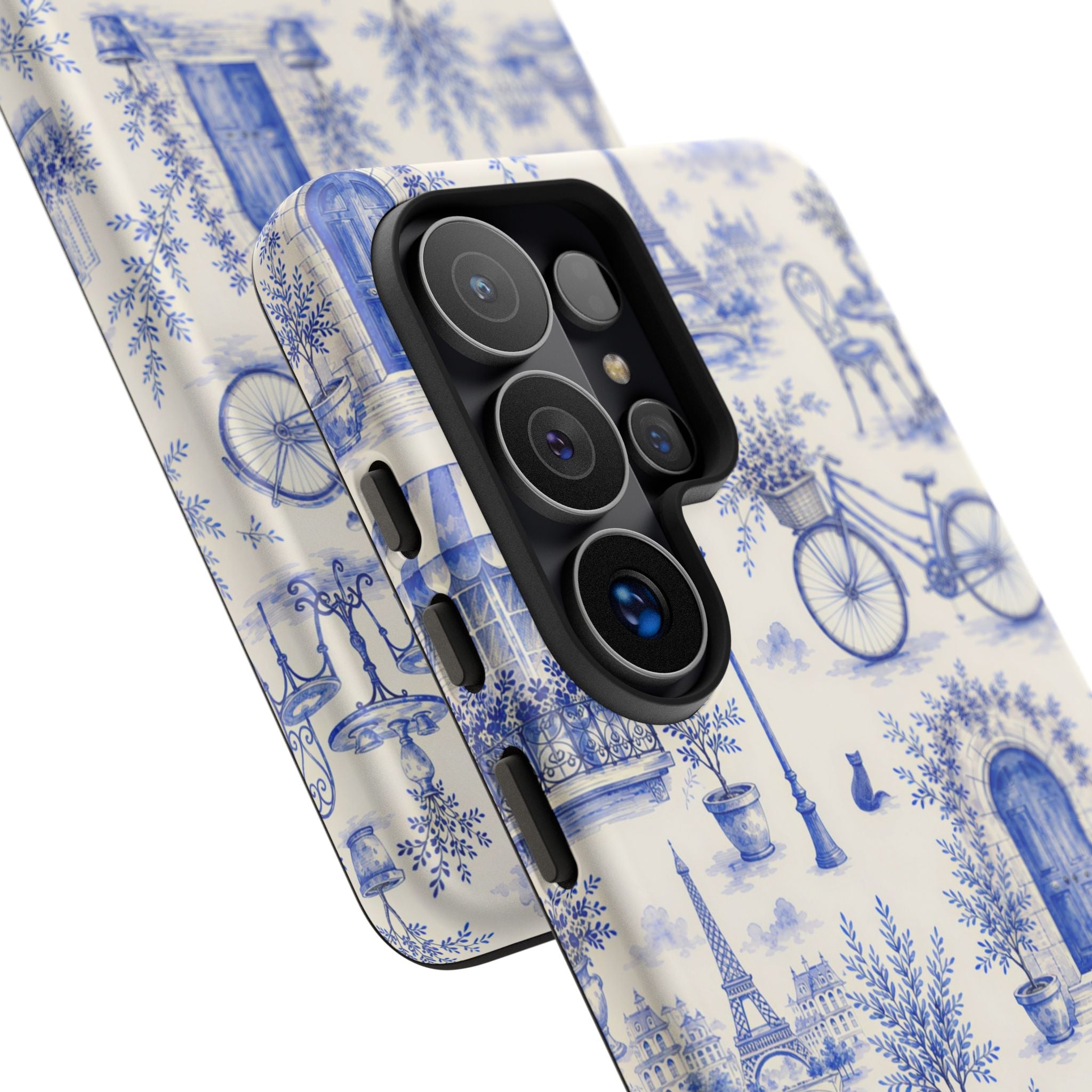 Paris Blue Toile Case
