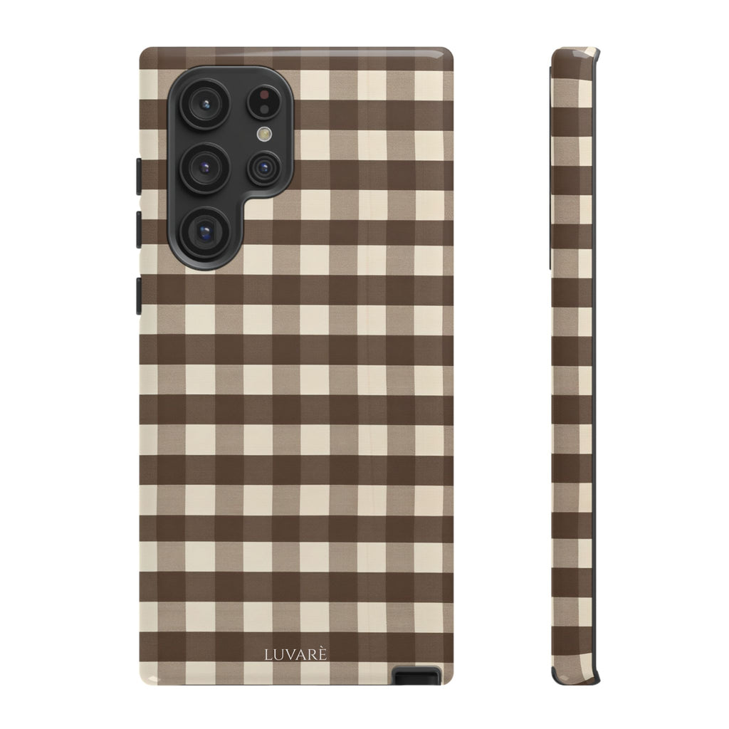 Brown Buffalo Plaid Case