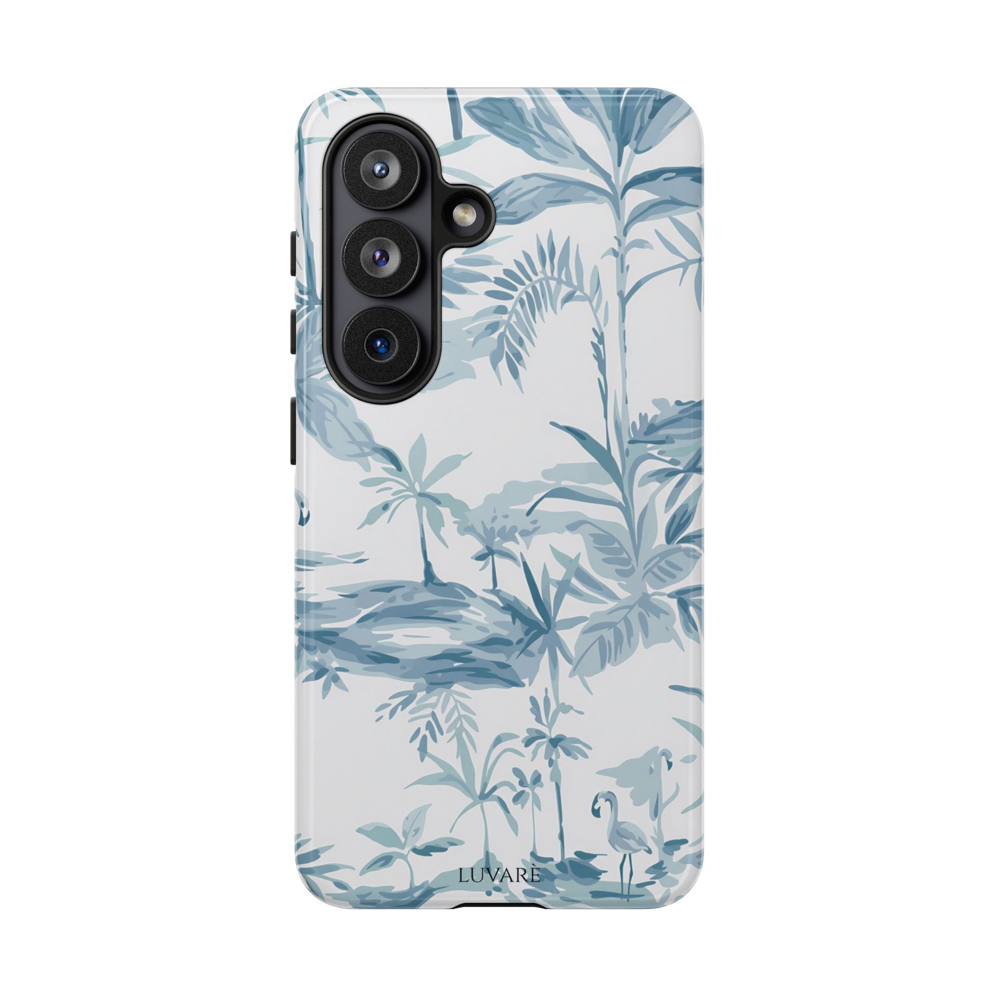 Tropical Palm Toile Case