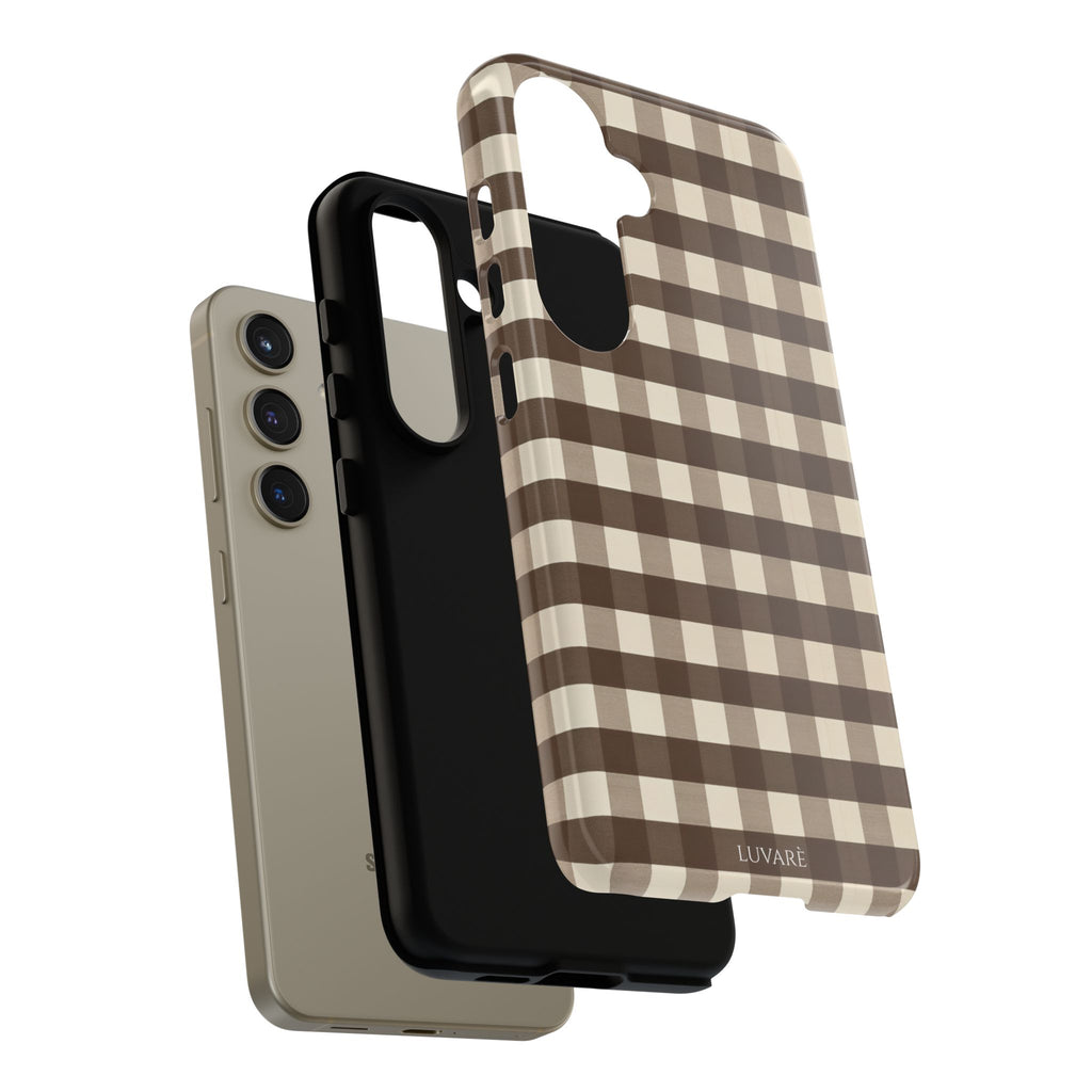 Brown Buffalo Plaid Case