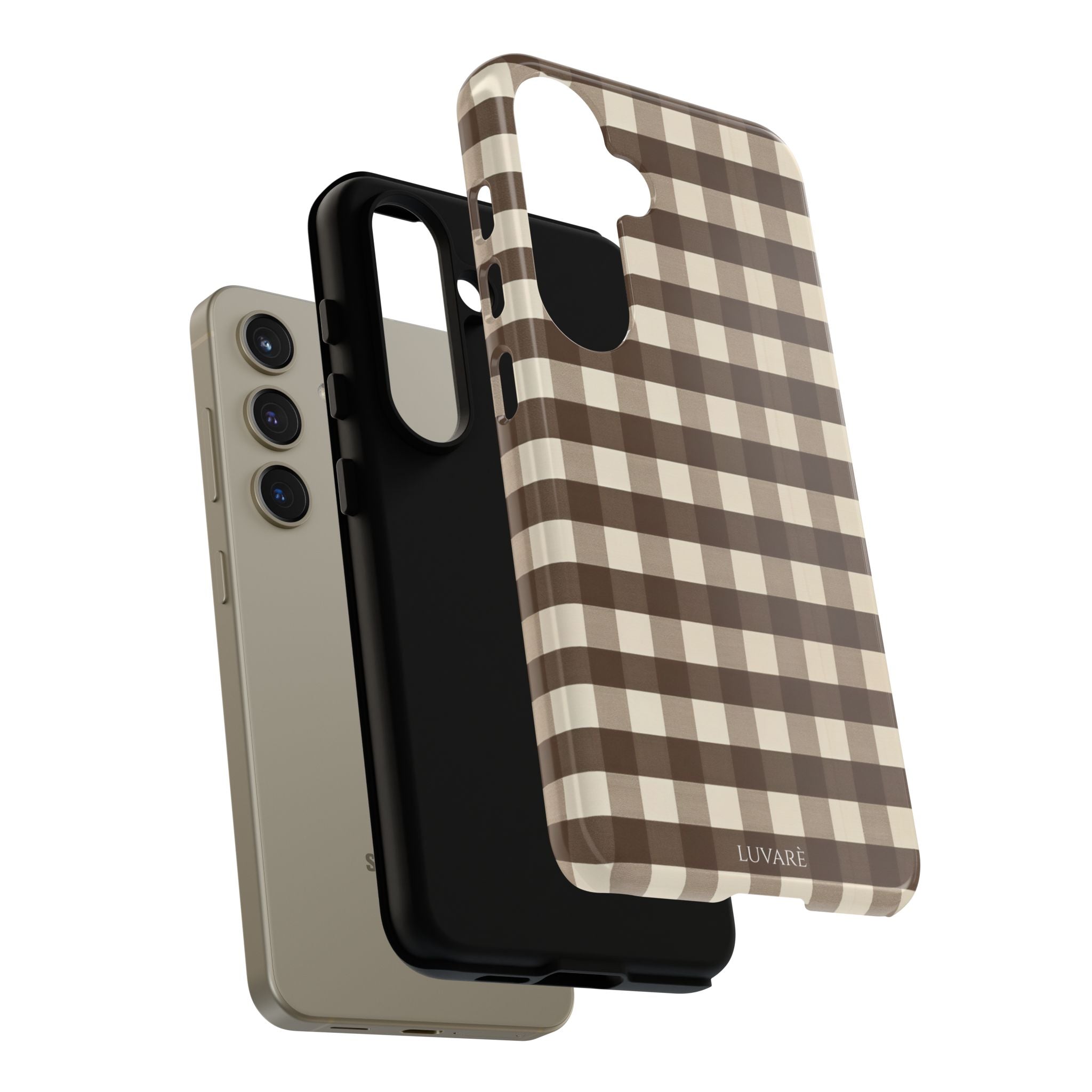 Brown Buffalo Plaid Case