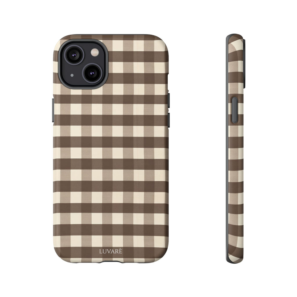 Brown Buffalo Plaid Case