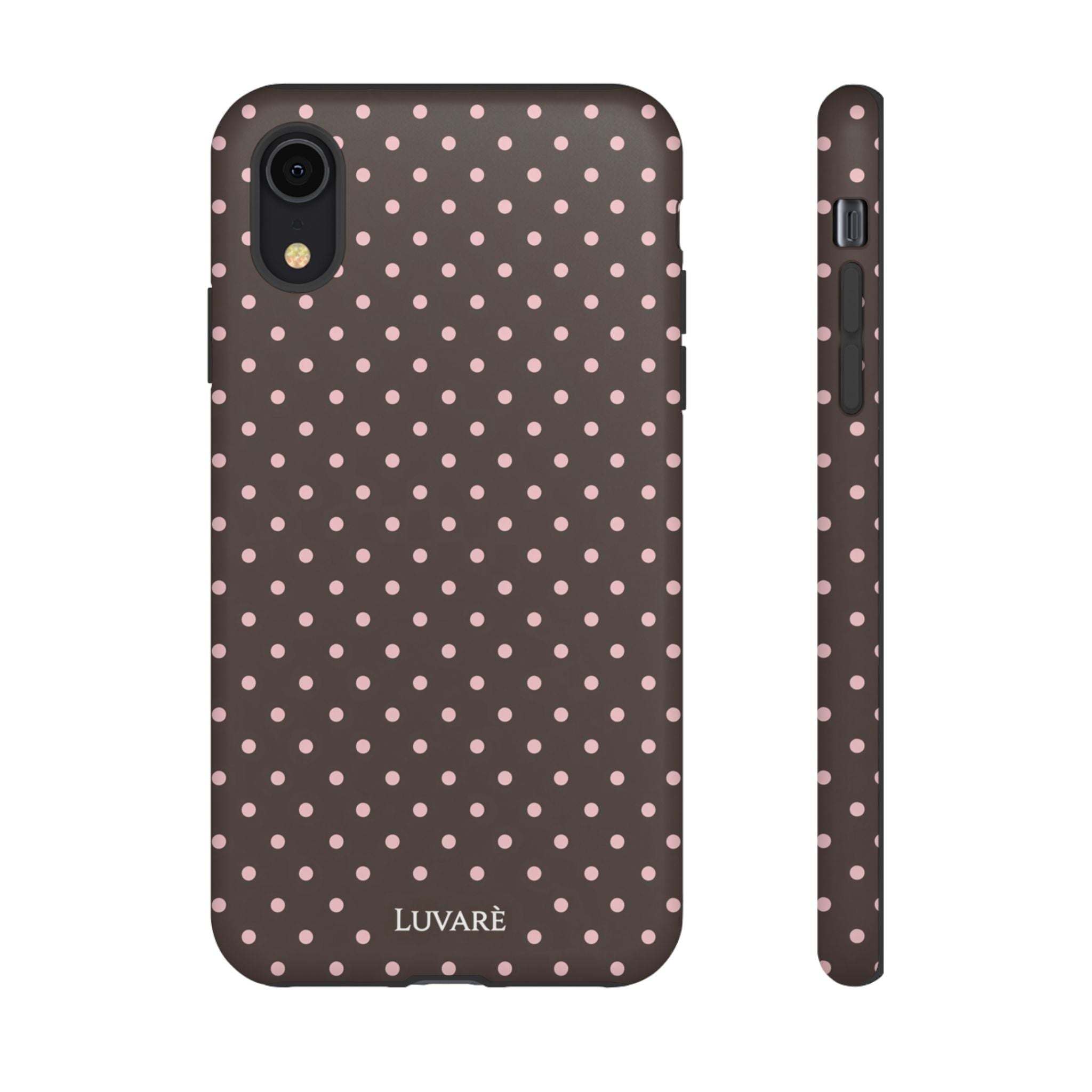 Brown Polka Dot Phone Case