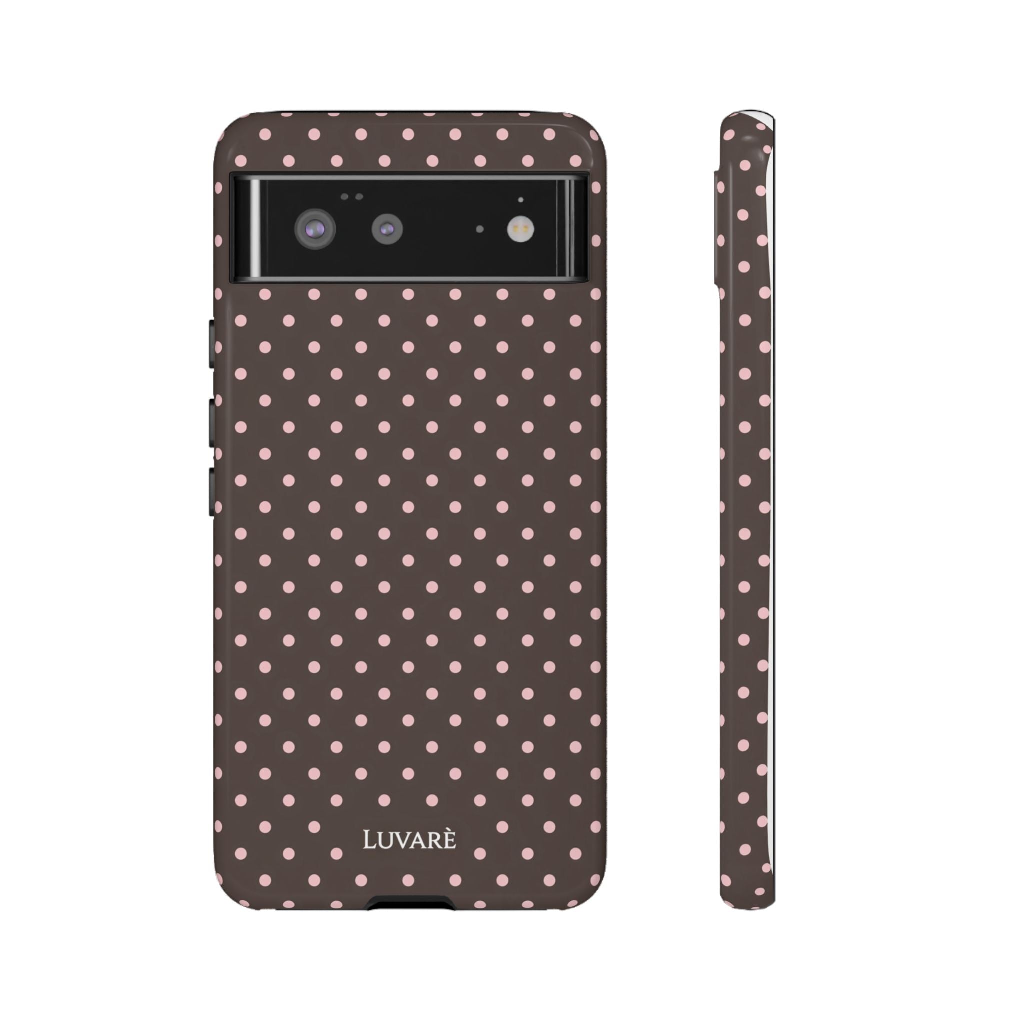 Brown Polka Dot Phone Case