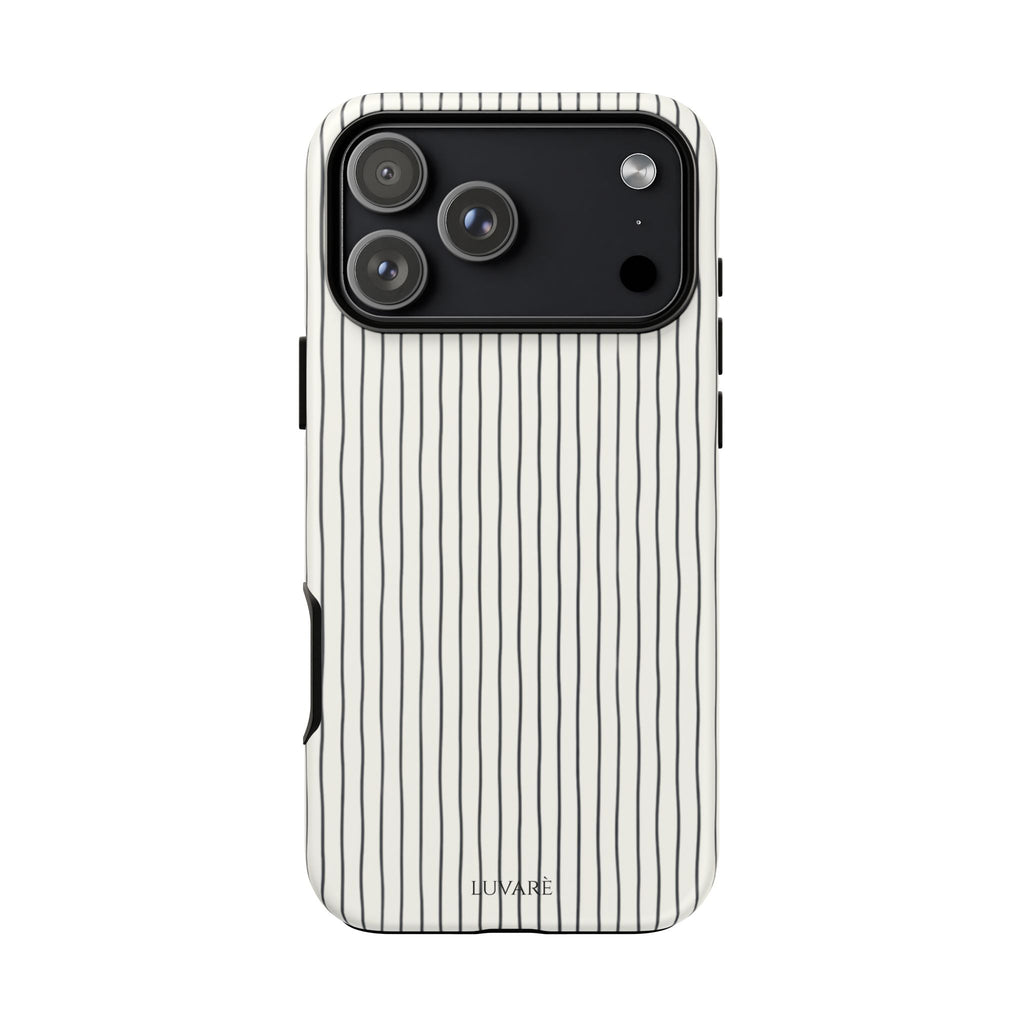 Black Pinstripe Case