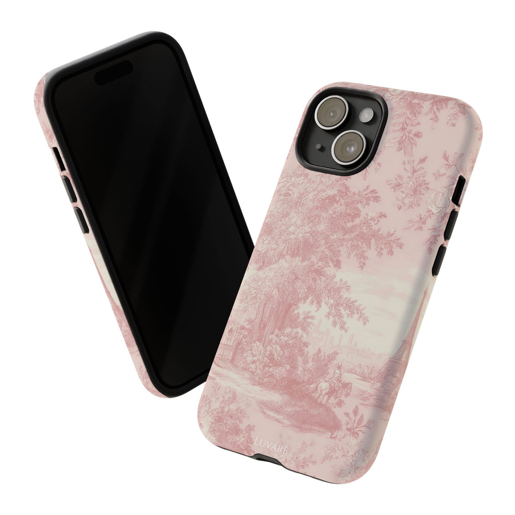 Pink Vintage Toile Case
