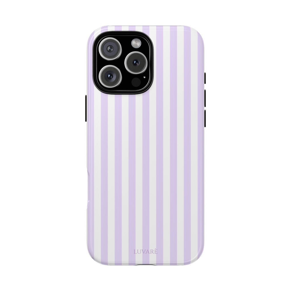 Lavender Stripe Case