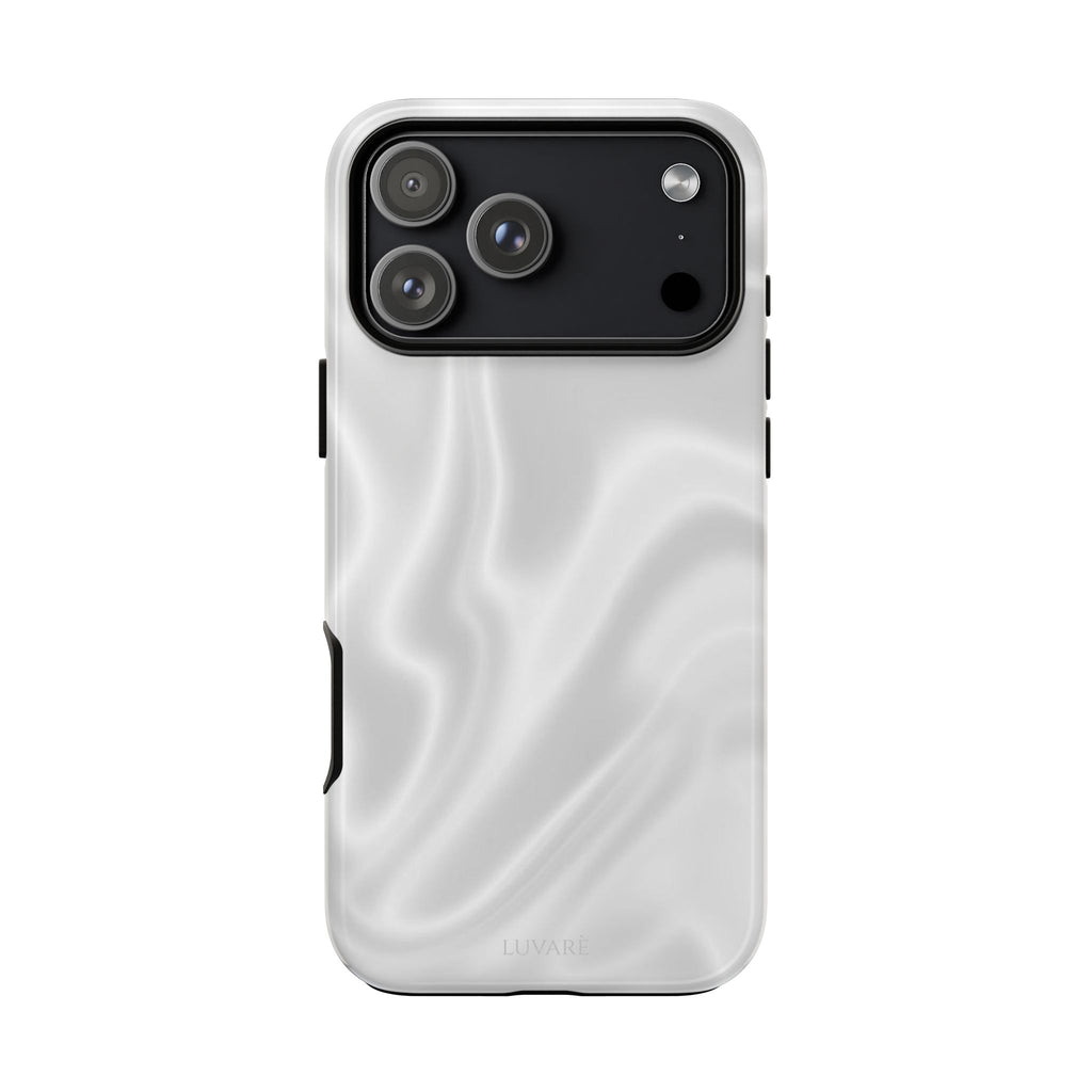 Pearl Marble Tough Phone Case — Durable Slim Impact Protection