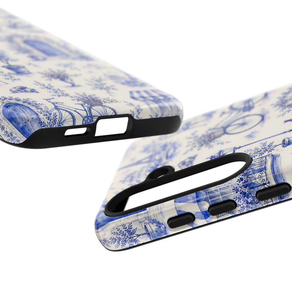 Paris Blue Toile Case