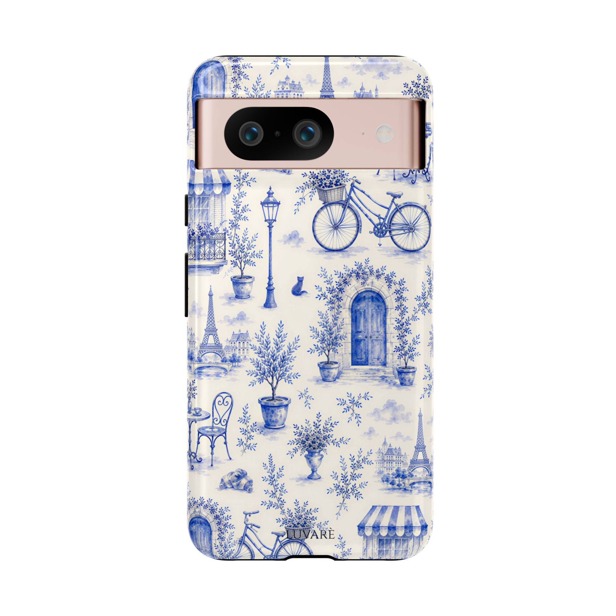 Paris Blue Toile Case