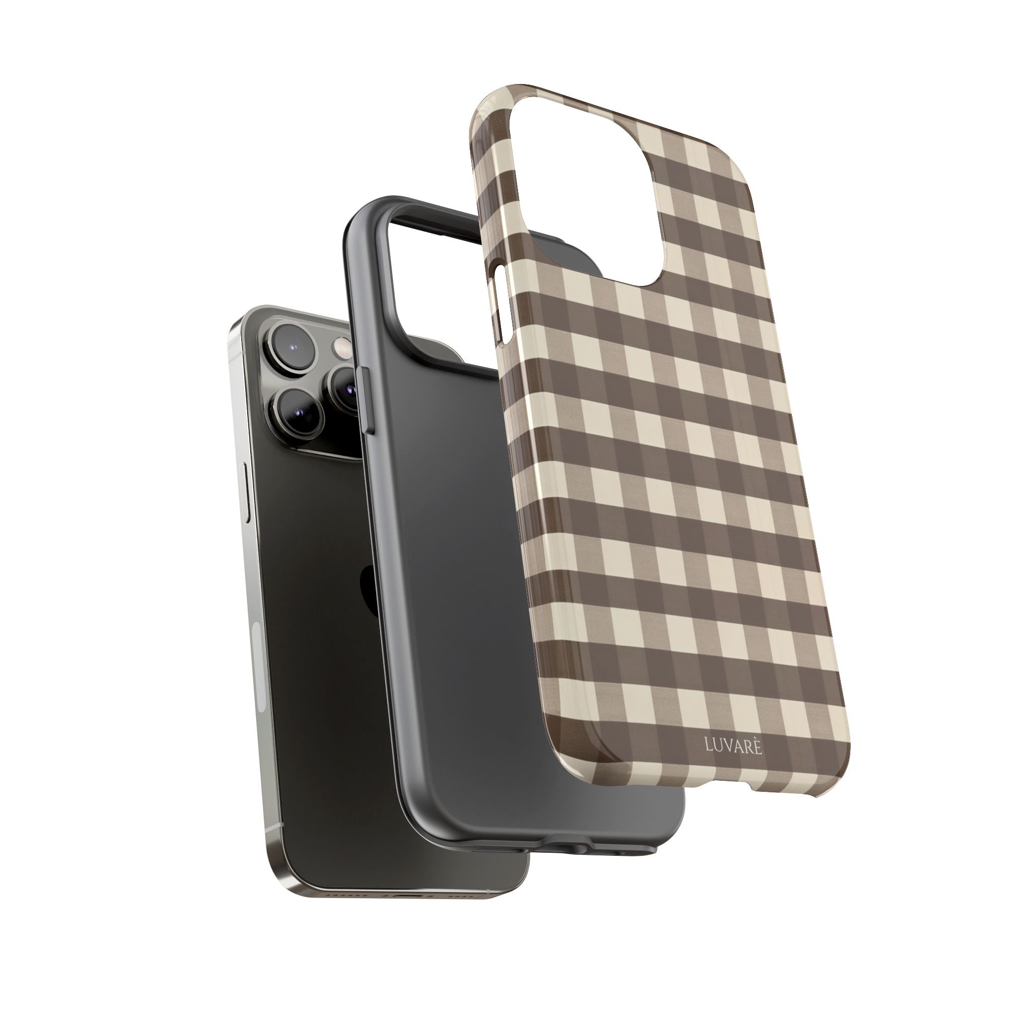 Brown Buffalo Plaid Case